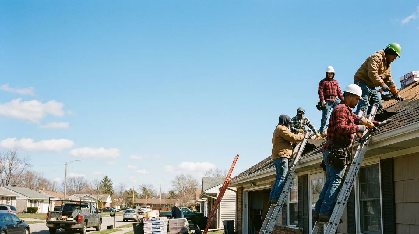 Roofing in Hamburg, LA near me